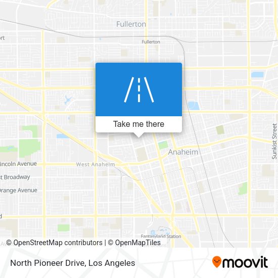 North Pioneer Drive map