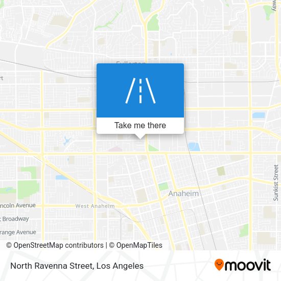 North Ravenna Street map