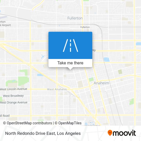 Mapa de North Redondo Drive East