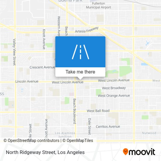 North Ridgeway Street map