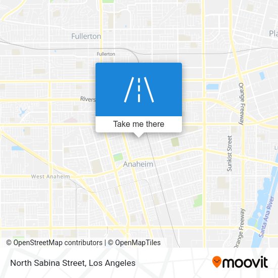 Mapa de North Sabina Street