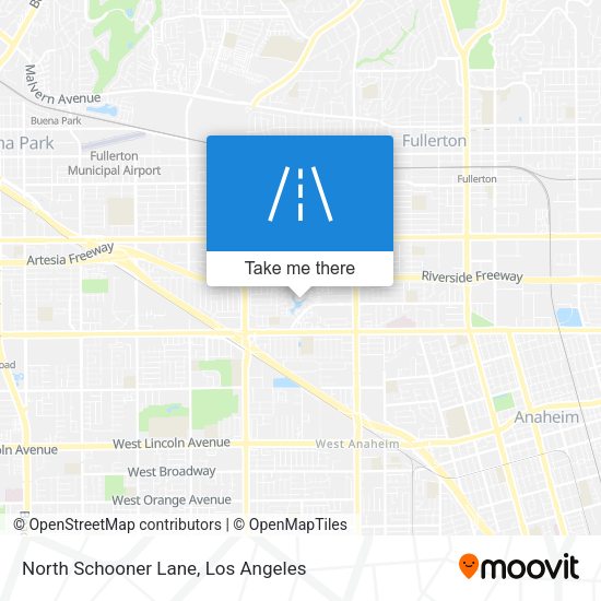 North Schooner Lane map
