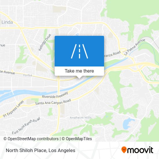 Mapa de North Shiloh Place