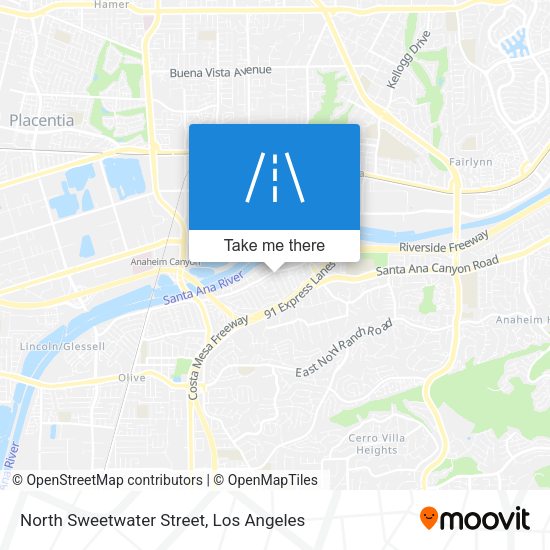 North Sweetwater Street map