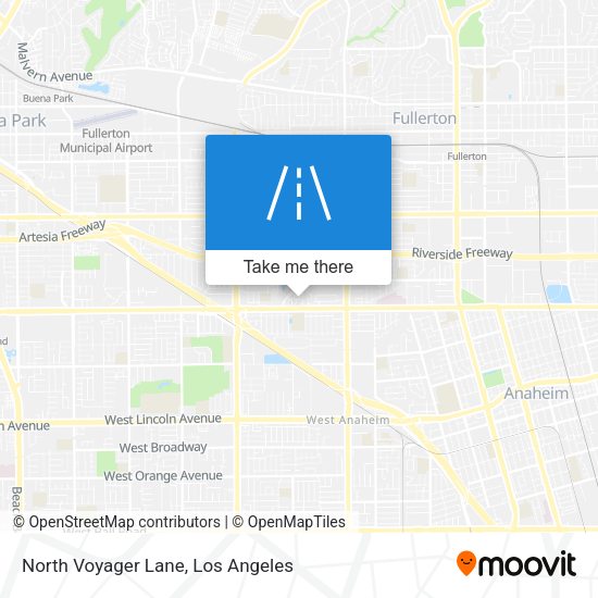 Mapa de North Voyager Lane