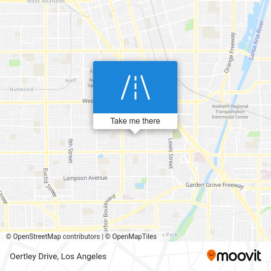 Mapa de Oertley Drive