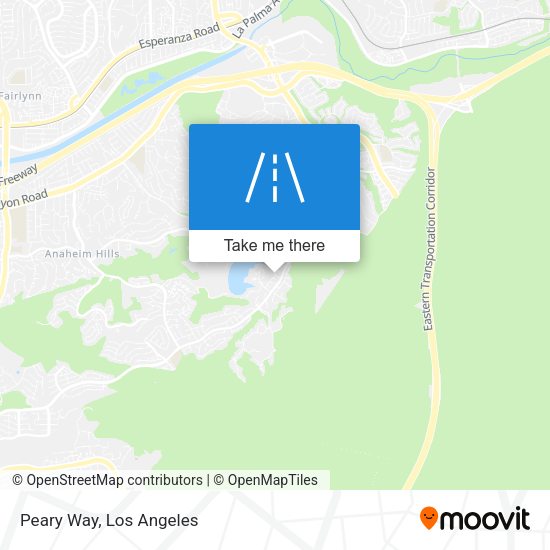 Mapa de Peary Way
