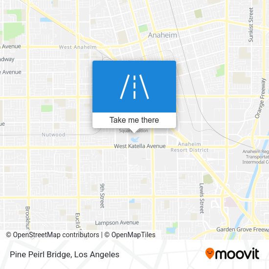 Pine Peirl Bridge map