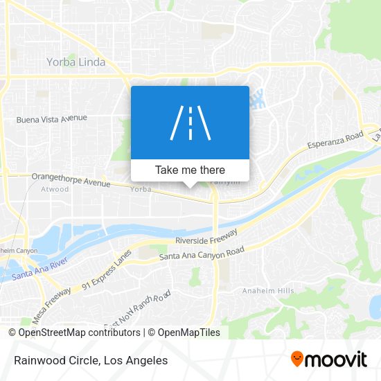 Rainwood Circle map
