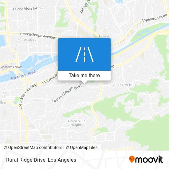 Rural Ridge Drive map