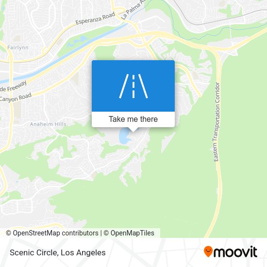 Mapa de Scenic Circle