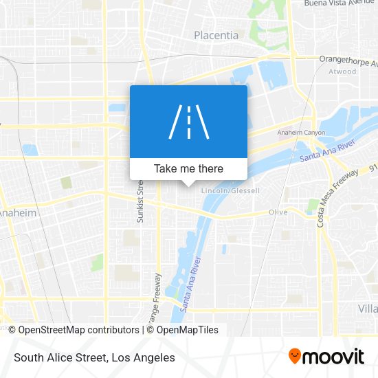 Mapa de South Alice Street