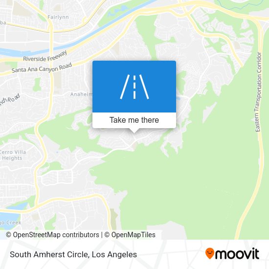 South Amherst Circle map