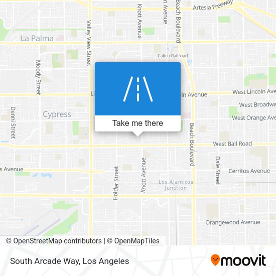 Mapa de South Arcade Way