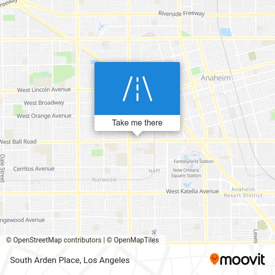 Mapa de South Arden Place