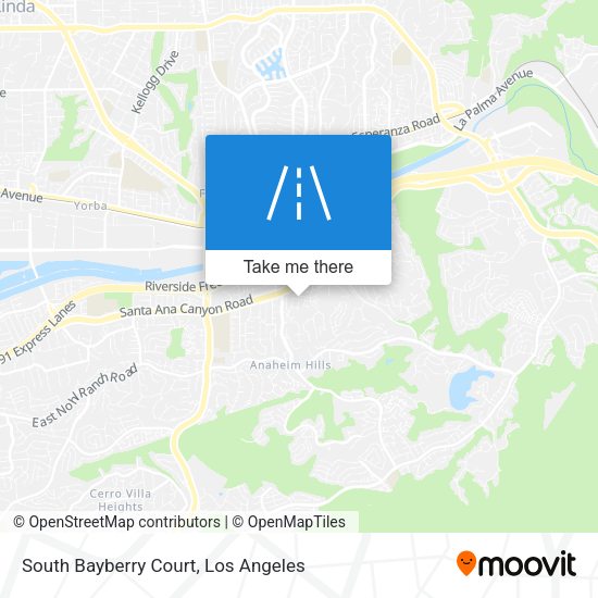 South Bayberry Court map