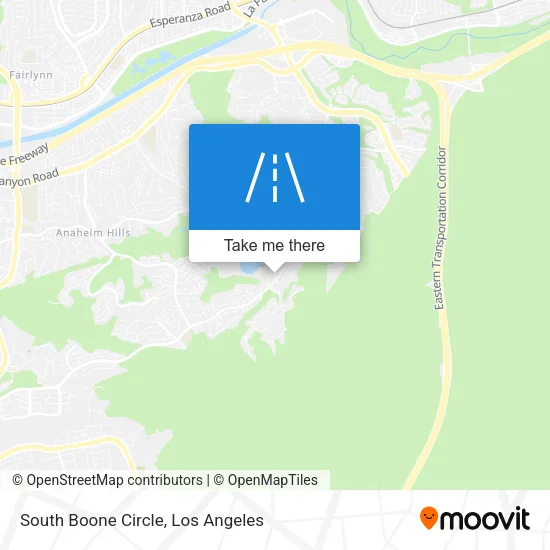 South Boone Circle map