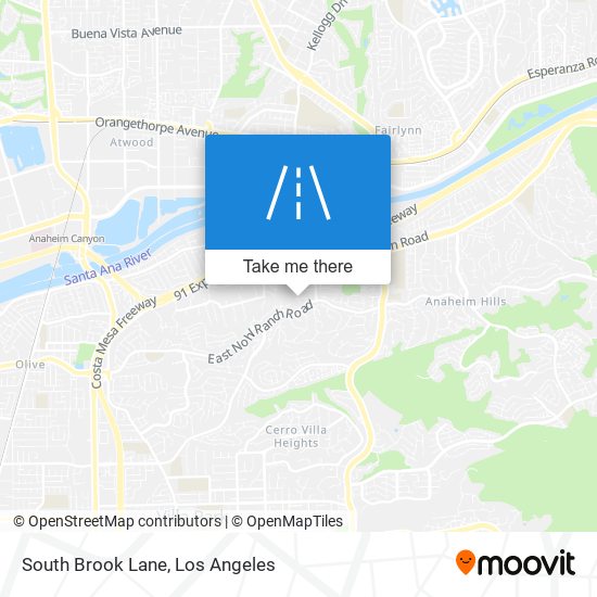 Mapa de South Brook Lane