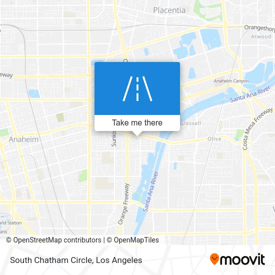 South Chatham Circle map