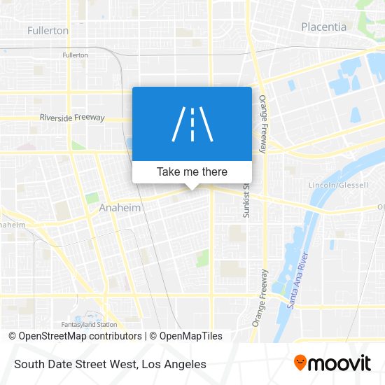 South Date Street West map