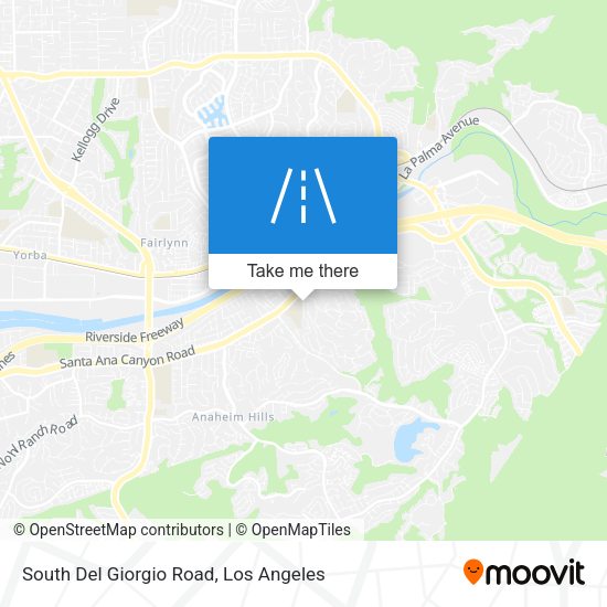 Mapa de South Del Giorgio Road