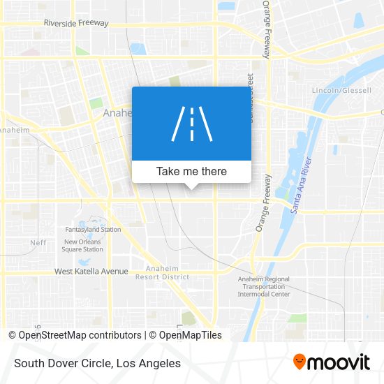 South Dover Circle map