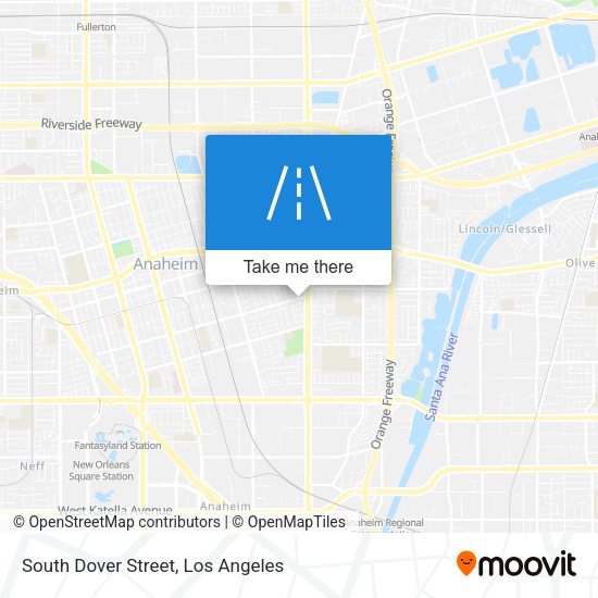 South Dover Street map