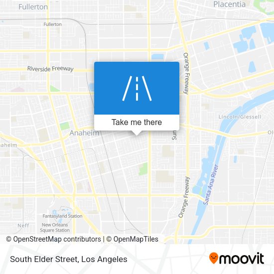 Mapa de South Elder Street