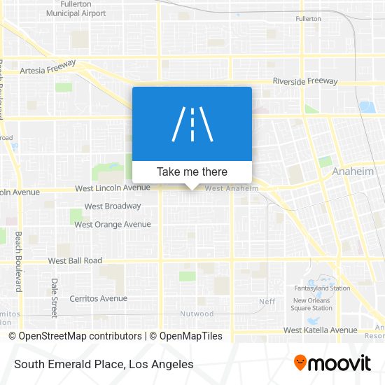 South Emerald Place map