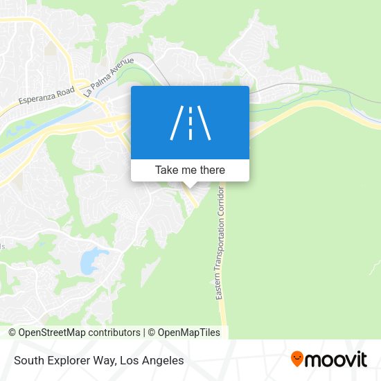 South Explorer Way map