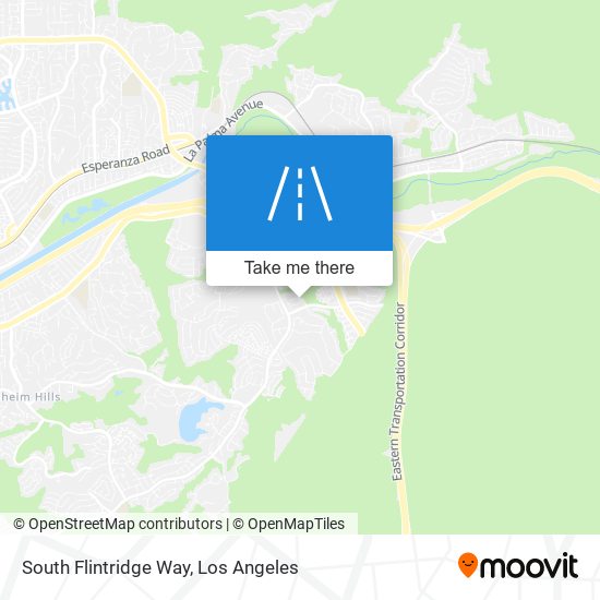 South Flintridge Way map