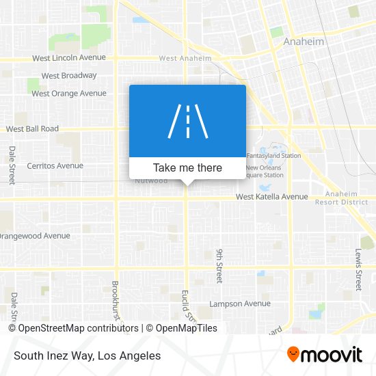 Mapa de South Inez Way