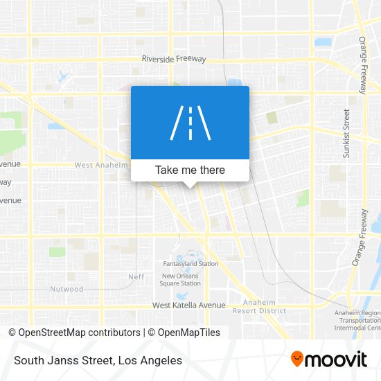 Mapa de South Janss Street