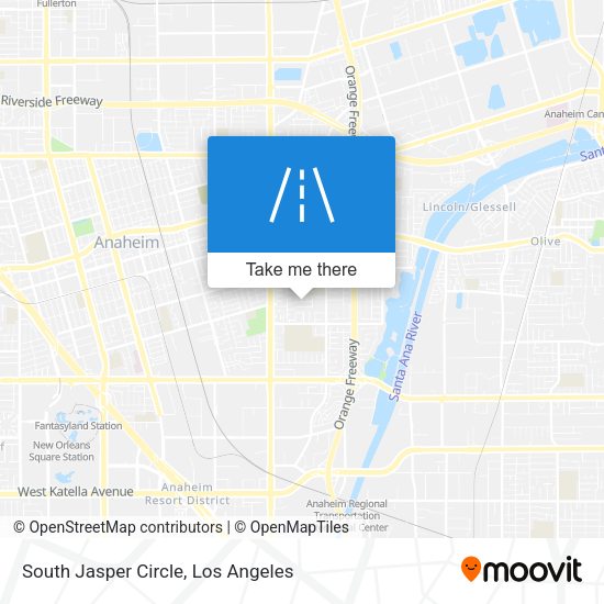 South Jasper Circle map