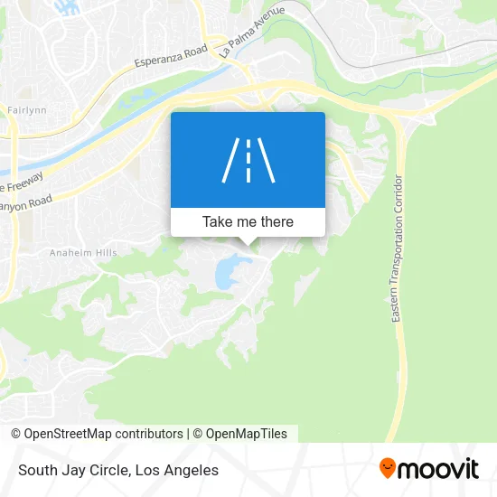 South Jay Circle map