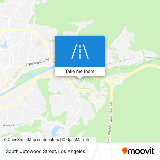 South Jutewood Street map