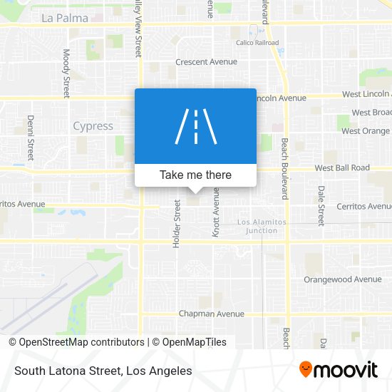 Mapa de South Latona Street