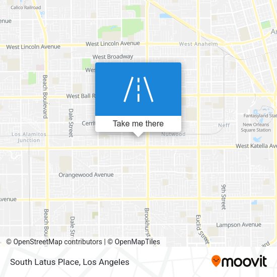Mapa de South Latus Place
