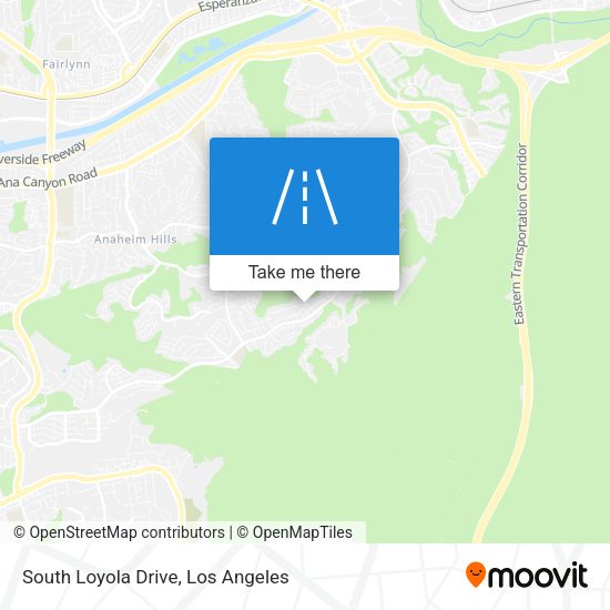 South Loyola Drive map