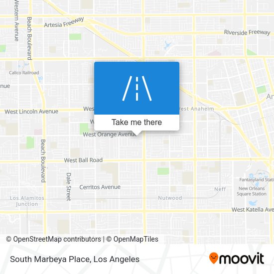 South Marbeya Place map
