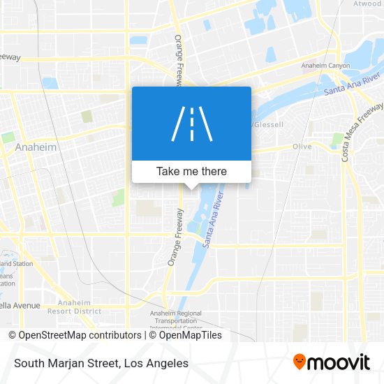 South Marjan Street map
