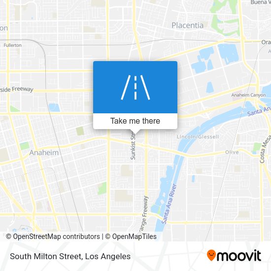 Mapa de South Milton Street