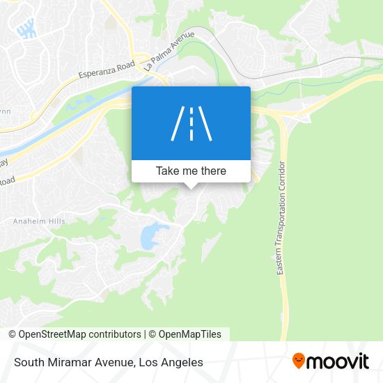 South Miramar Avenue map