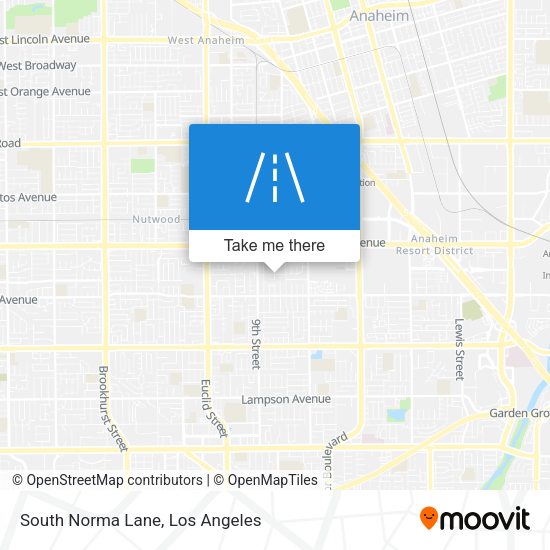 Mapa de South Norma Lane