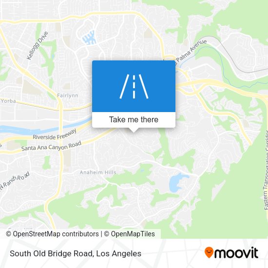 South Old Bridge Road map