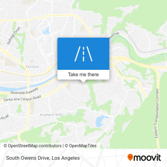 South Owens Drive map