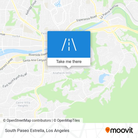 Mapa de South Paseo Estrella