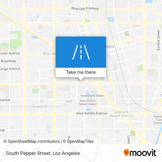 Mapa de South Pepper Street