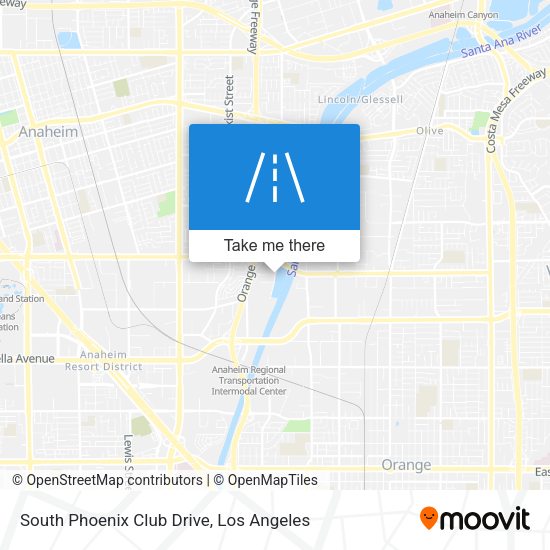 South Phoenix Club Drive map