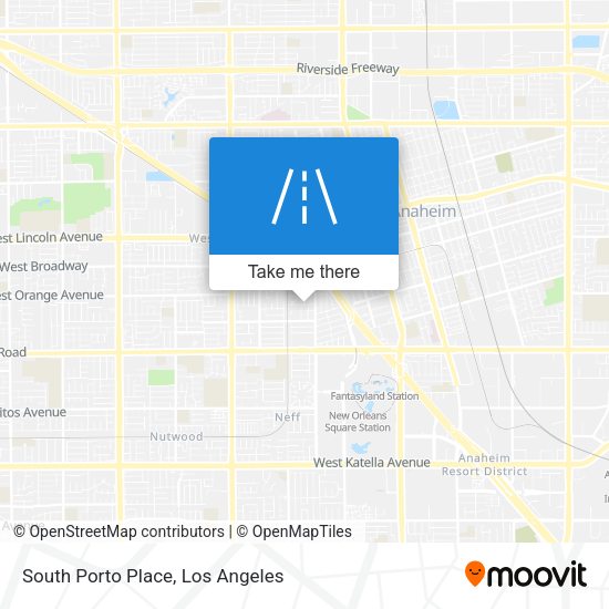 South Porto Place map